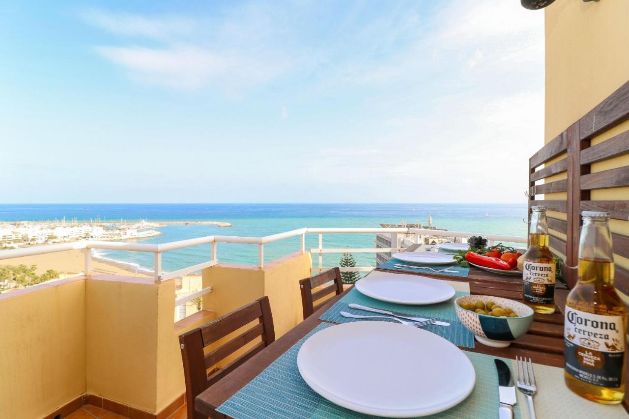 Penthouse With Panoramic Views - Puerto Marina Lägenhet Benalmádena Exteriör bild