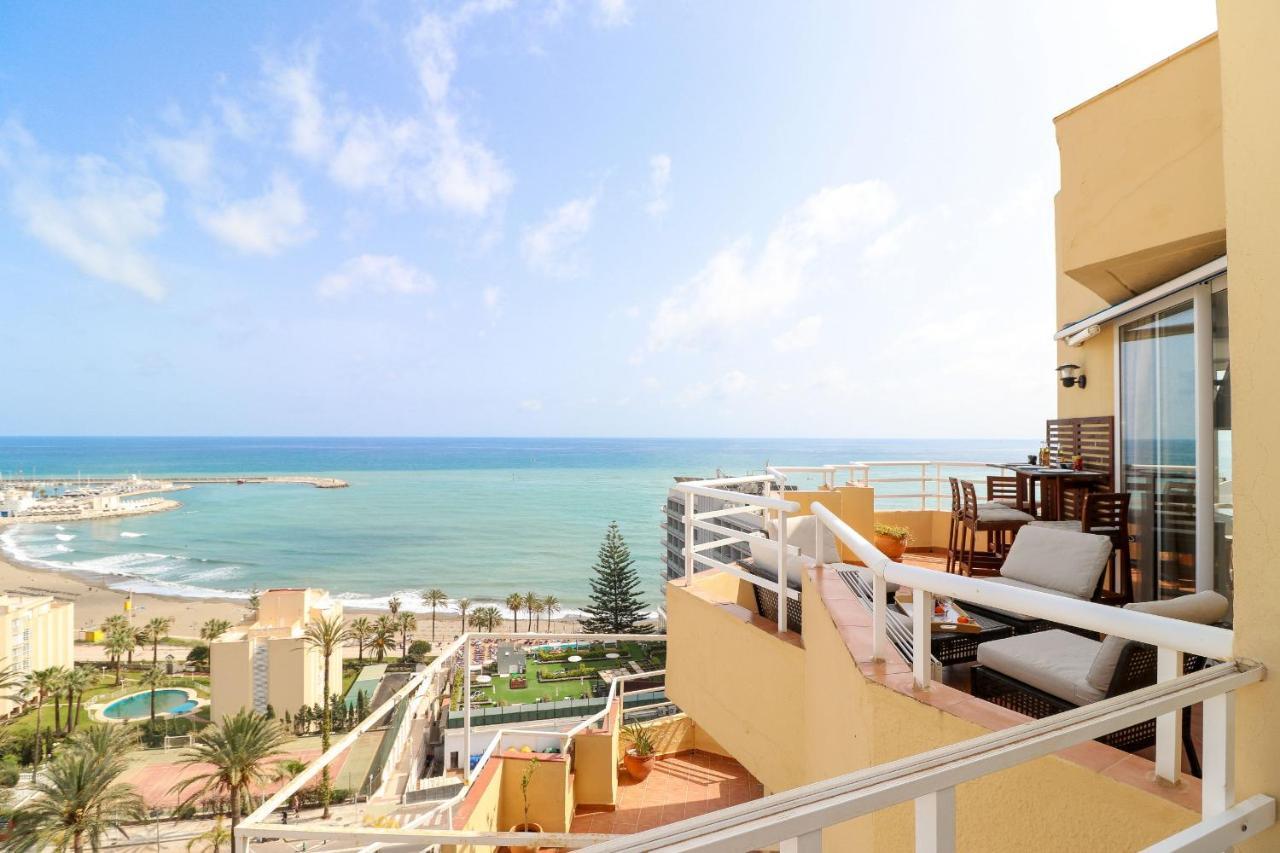 Penthouse With Panoramic Views - Puerto Marina Lägenhet Benalmádena Exteriör bild