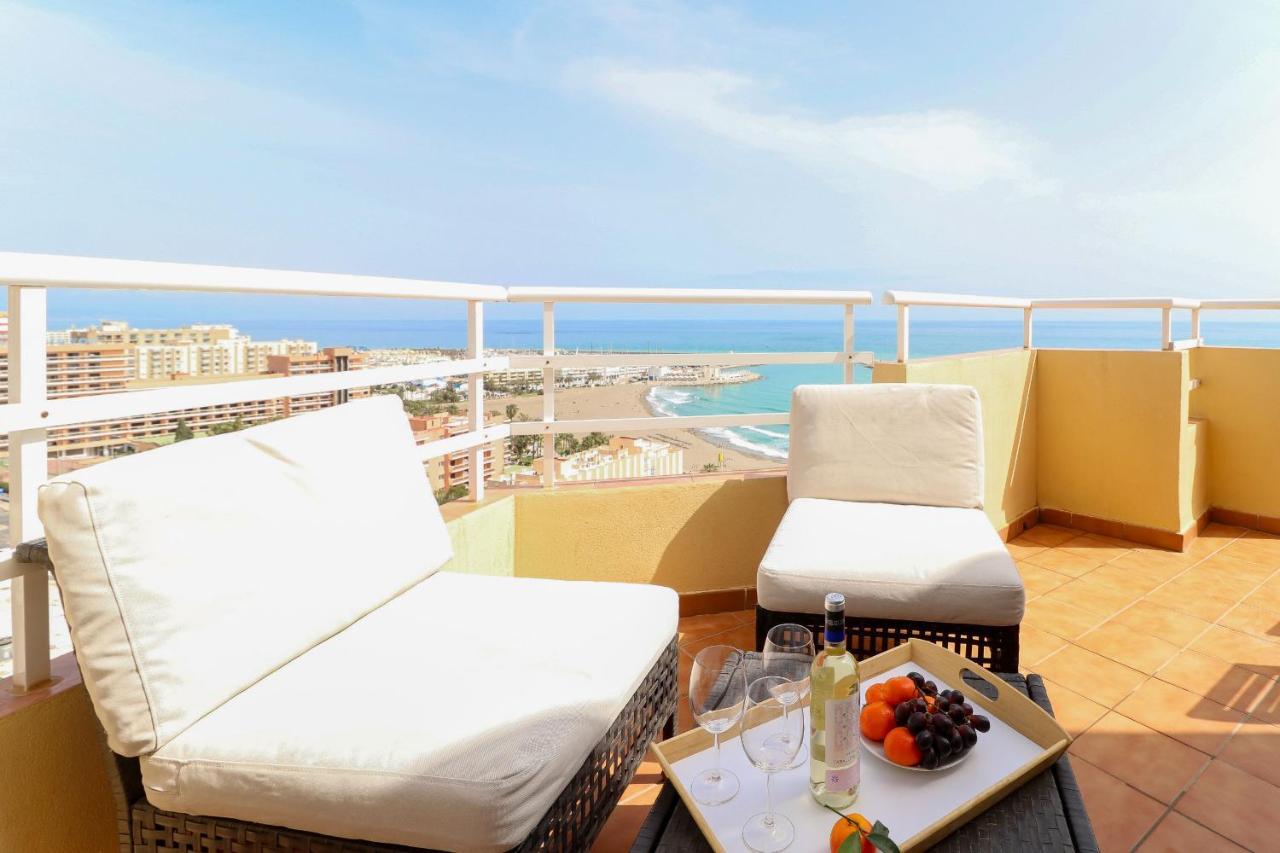 Penthouse With Panoramic Views - Puerto Marina Lägenhet Benalmádena Exteriör bild